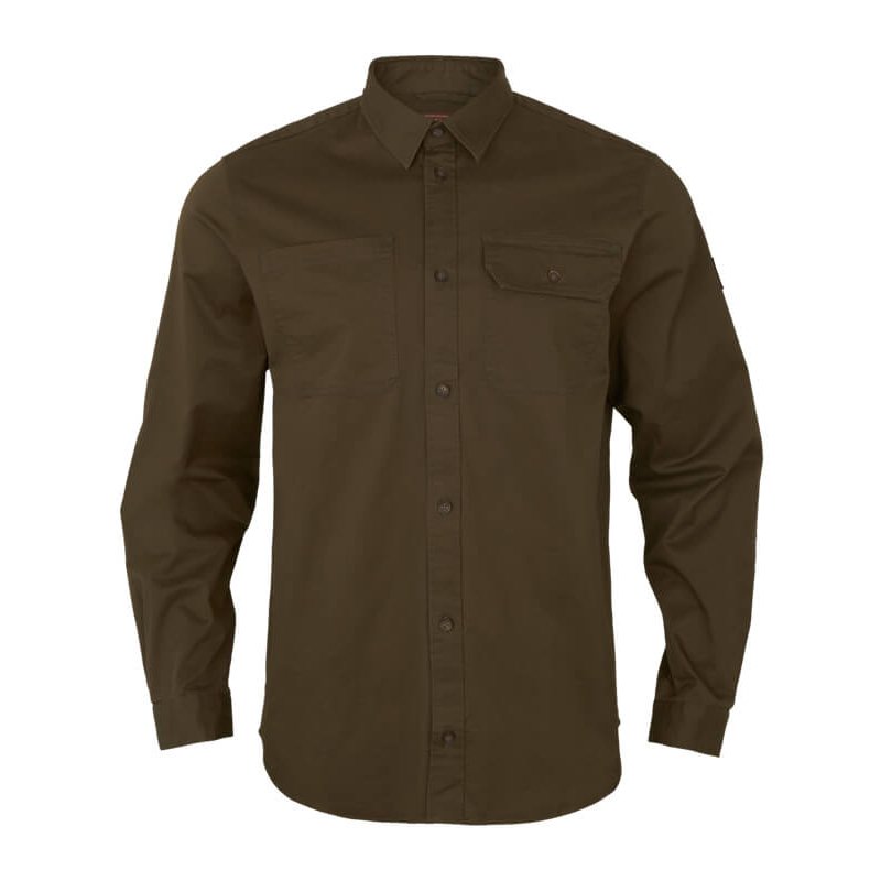 Camisa Härkila Trym willow green