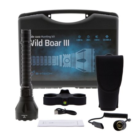Kit linterna B-Vision Wild Boar III