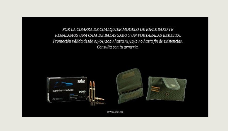 Promoción rifles Sako